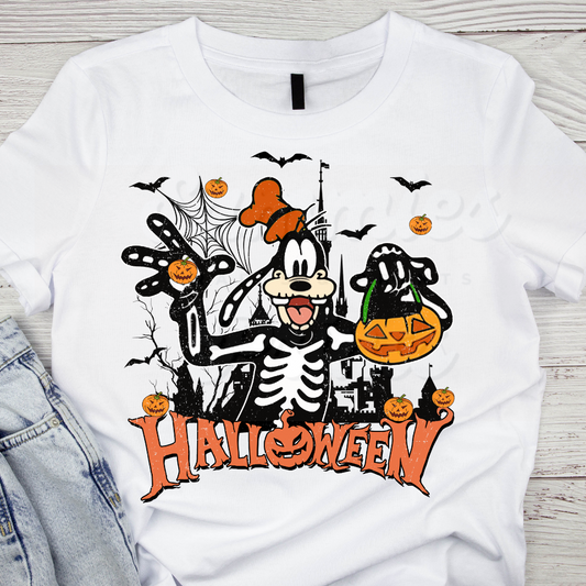 Dog Skeleton DTF Heat Transfer