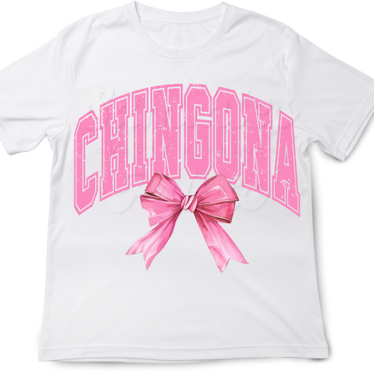 Chingona Bow DTF