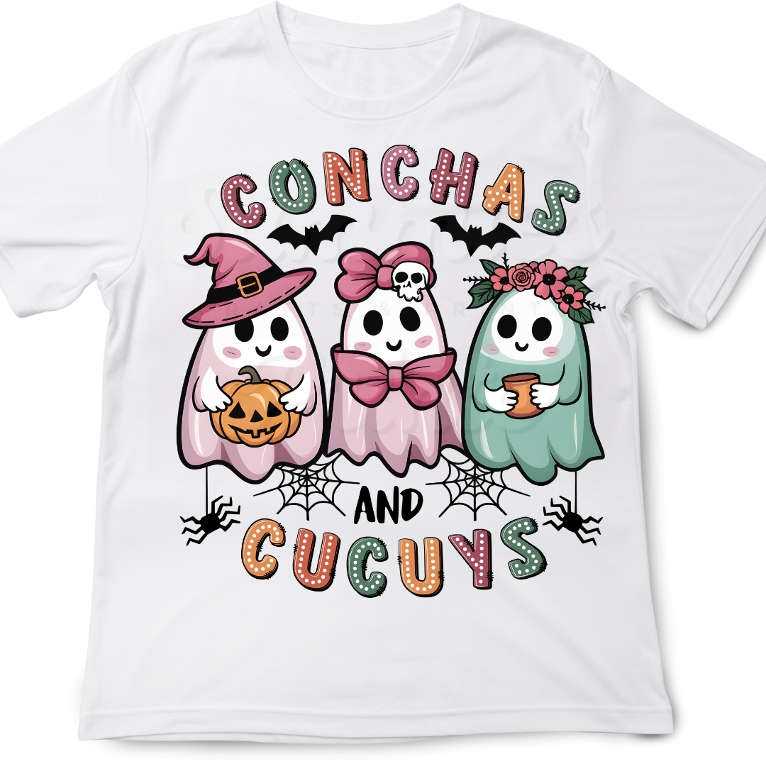 Conchas & Cucuys Ghosts DTF