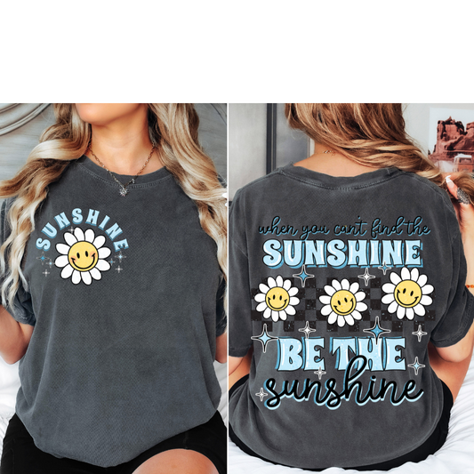 Be The Sunshine Blue DTF Heat Transfer Set