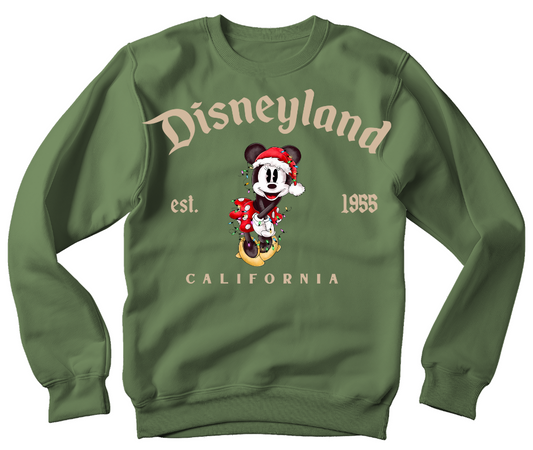 Dland Girl Mouse Christmas Cream