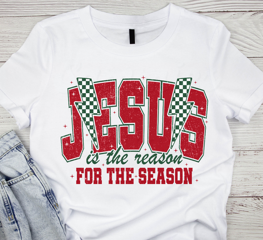 Tis The Season Red Vintage DTF Heat Transfer