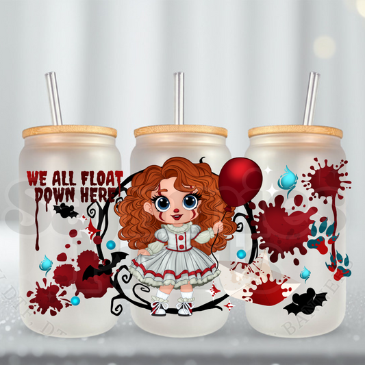 Horror 1 UV DTF Cup Wrap