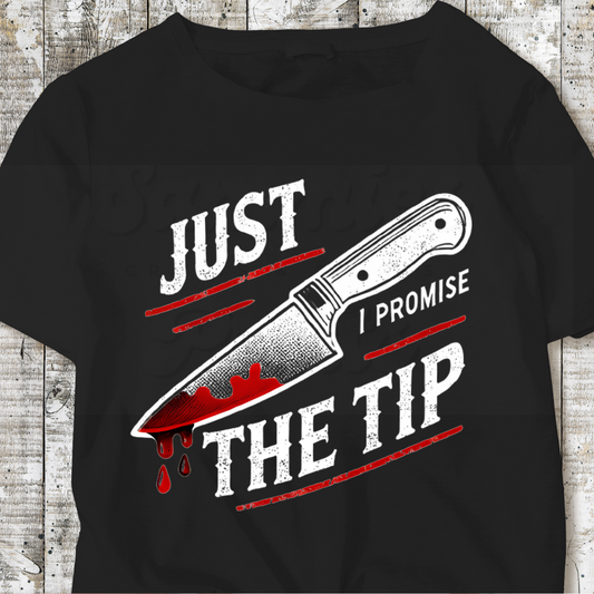 Just the Tip White DTF Heat Transfer