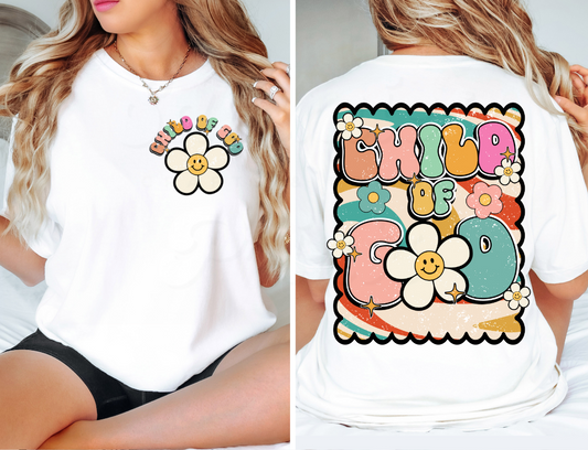 Child Of God DTF Heat Transfer Set