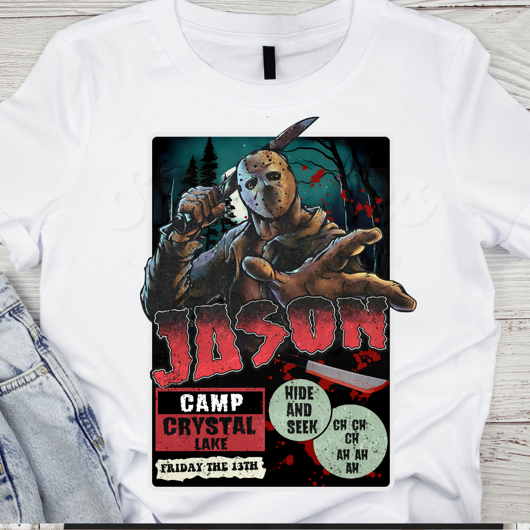 Jason 2 DTF Heat Transfer OVERSIZED