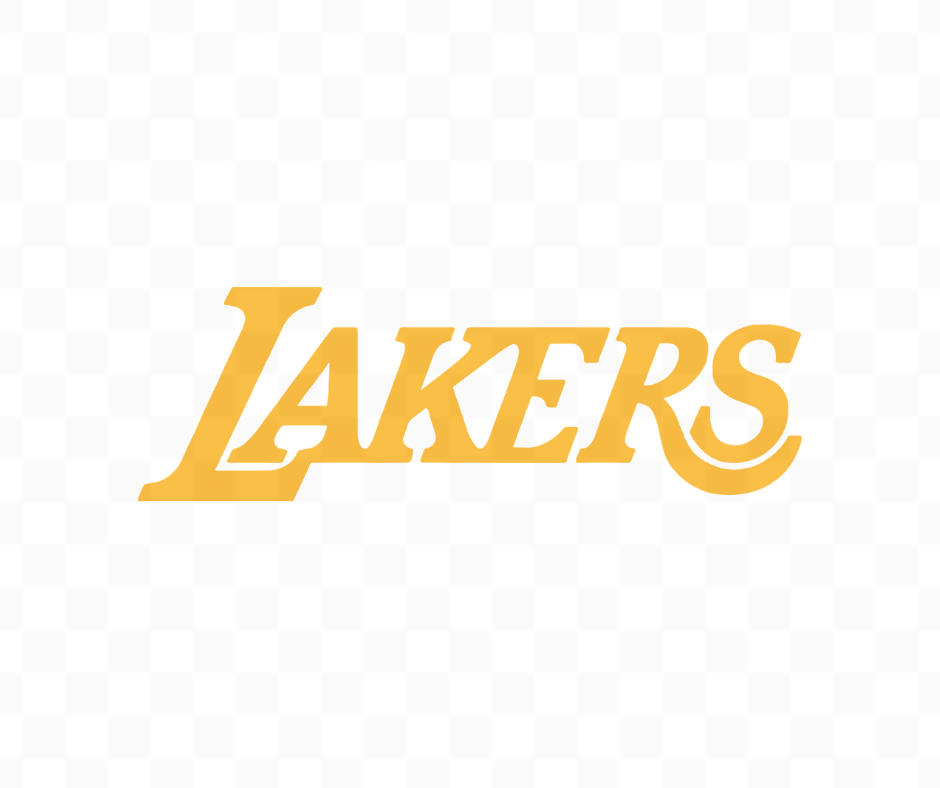 Yellow Lakers Basketball DTF