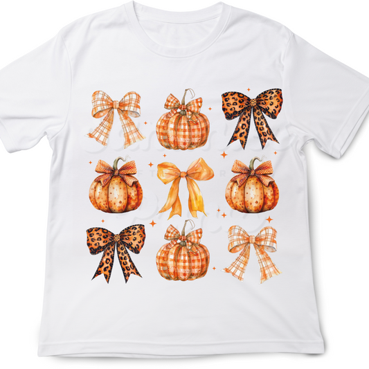 Bows & Pumpkins DTF