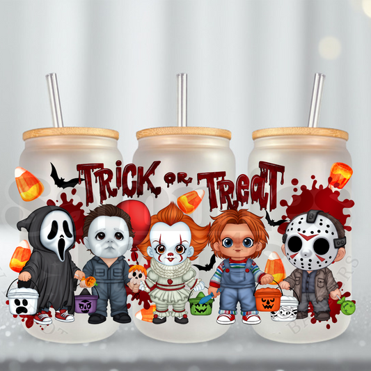 Horror 5 UV DTF Cup Wrap