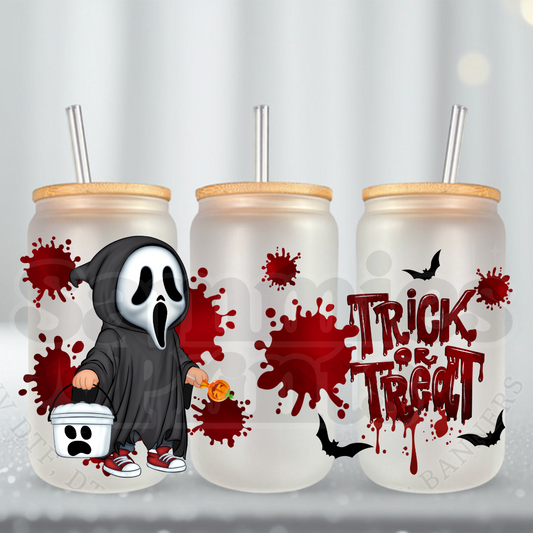 Horror 6 UV DTF Cup Wrap