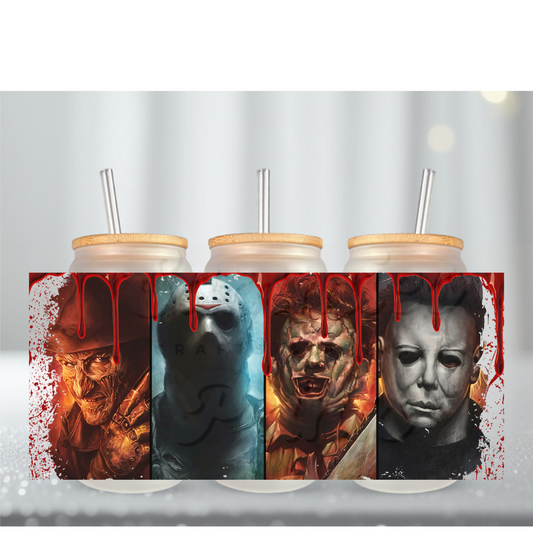 Horror Movies 19 UV DTF Cup Wrap