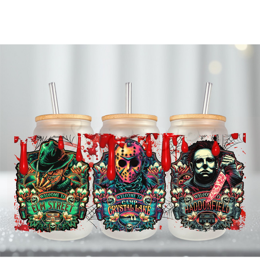 Horror Movies 27 UV DTF Cup Wrap