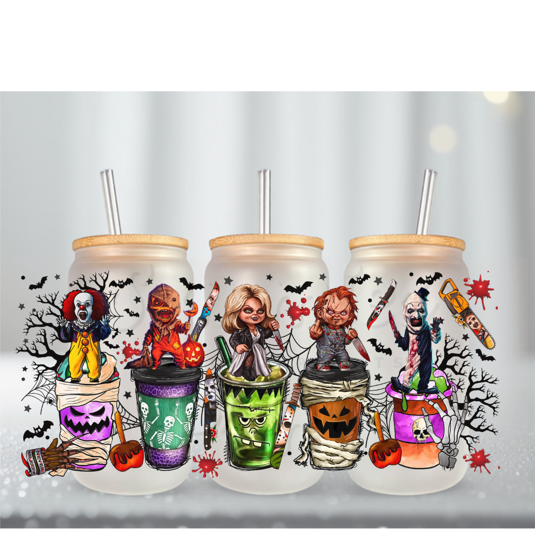 Horror Movies 3 UV DTF Cup Wrap