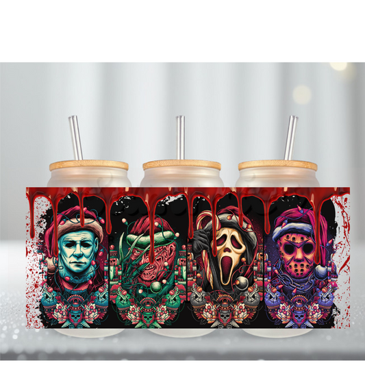 Horror Movies Christmas 1 UV DTF Cup Wrap