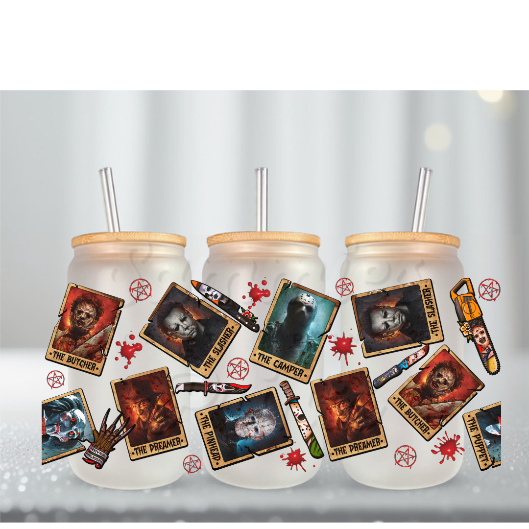 Horror Tarot 2 UV DTF Cup Wrap