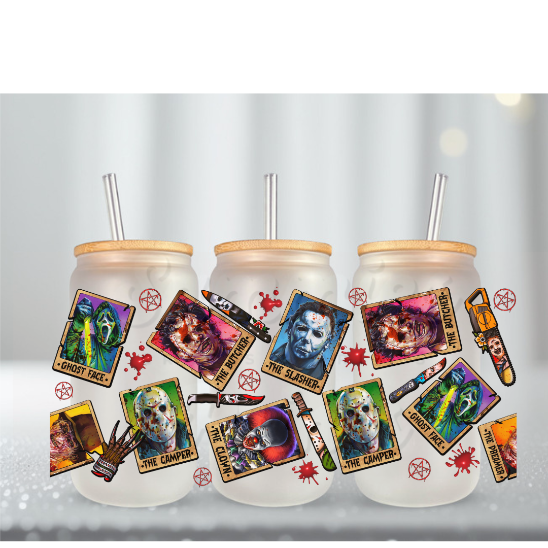 Horror Tarot 3 UV DTF Cup Wrap