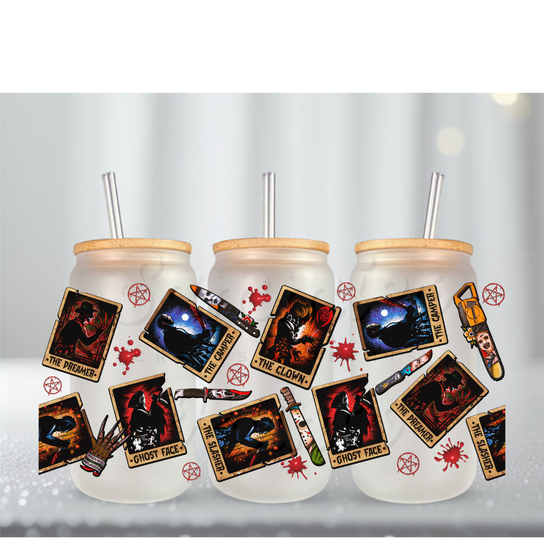 Horror Tarot 4 UV DTF Cup Wrap