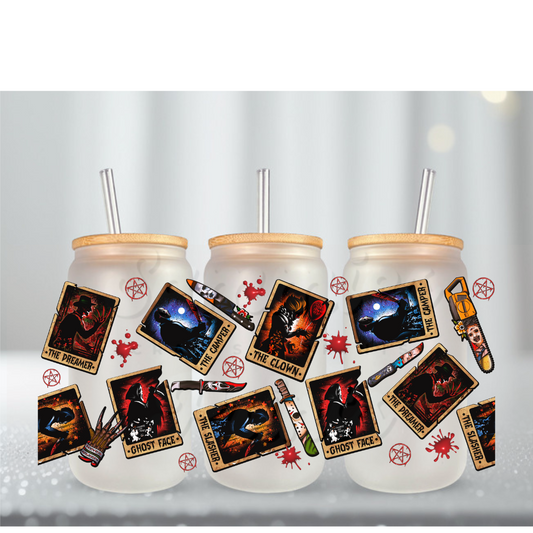 Horror Tarot 4 UV DTF Cup Wrap