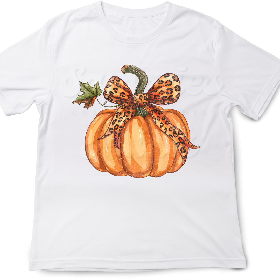 Pumpkin Bow DTF