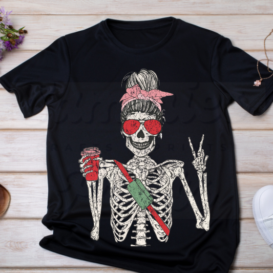 Skeleton Mom Vintage