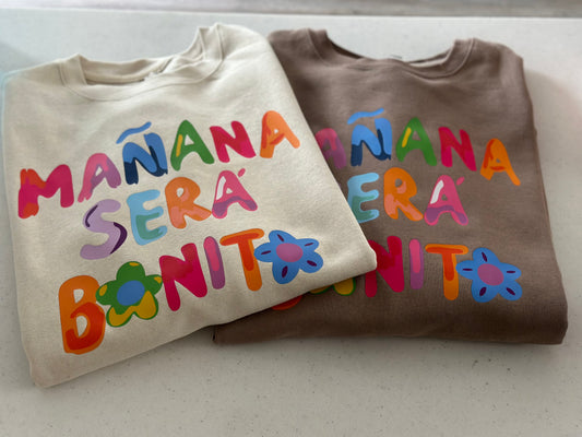 Crew neck sweater Mañana Sera Bonito